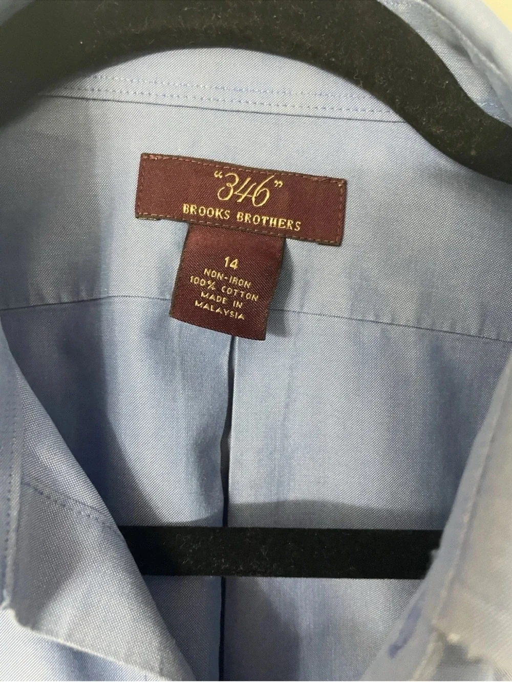 Brooks Brothers 360  Classic Fit Light Blue Boys Button-Down Dress Shirt